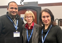 With Guru Madhavan and Sabina Leonelli at AAAS Meeting